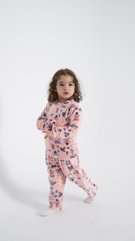Pattern Pink Pijama - Kids