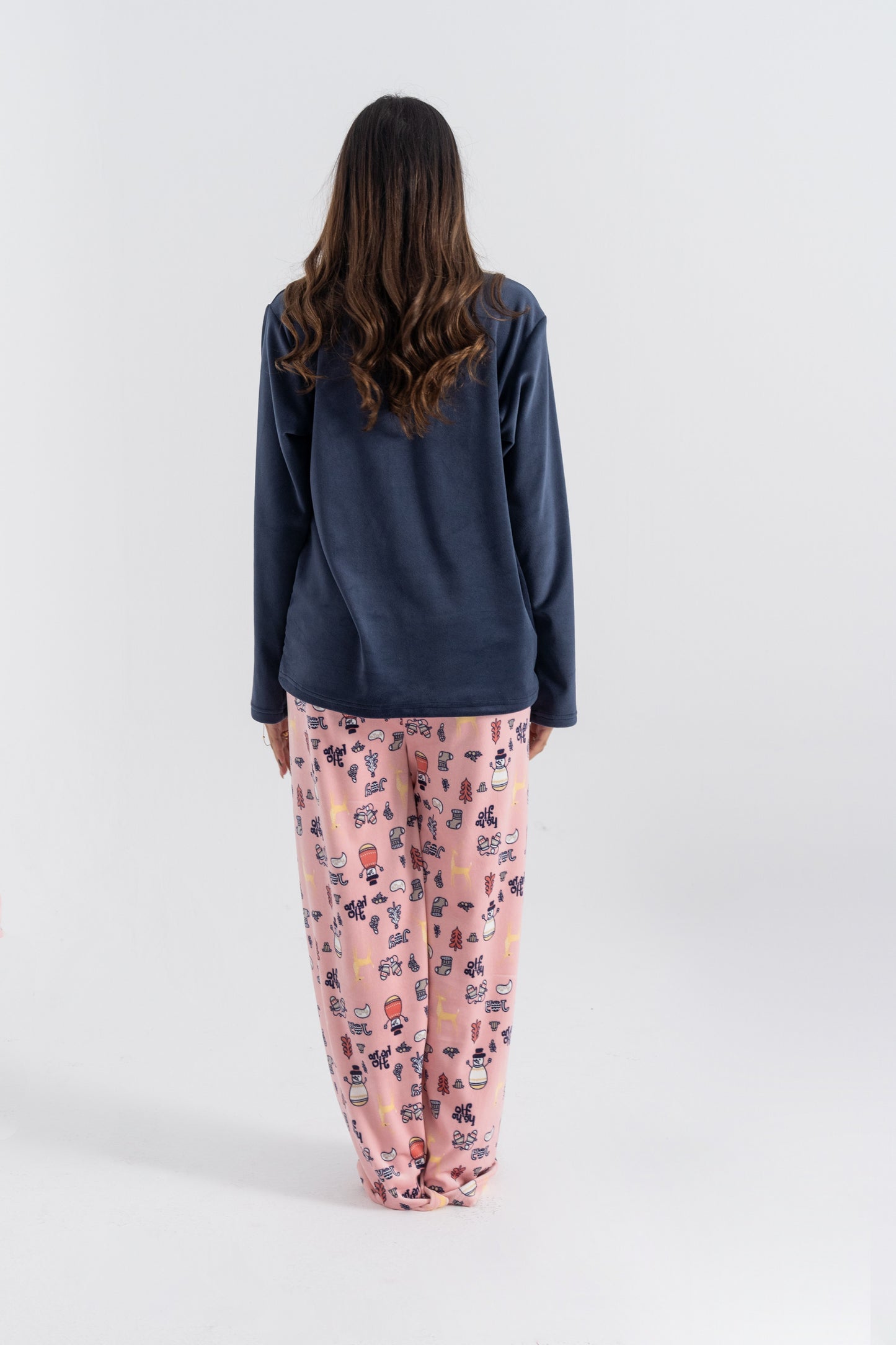 Pattern Pink Pijama - Women