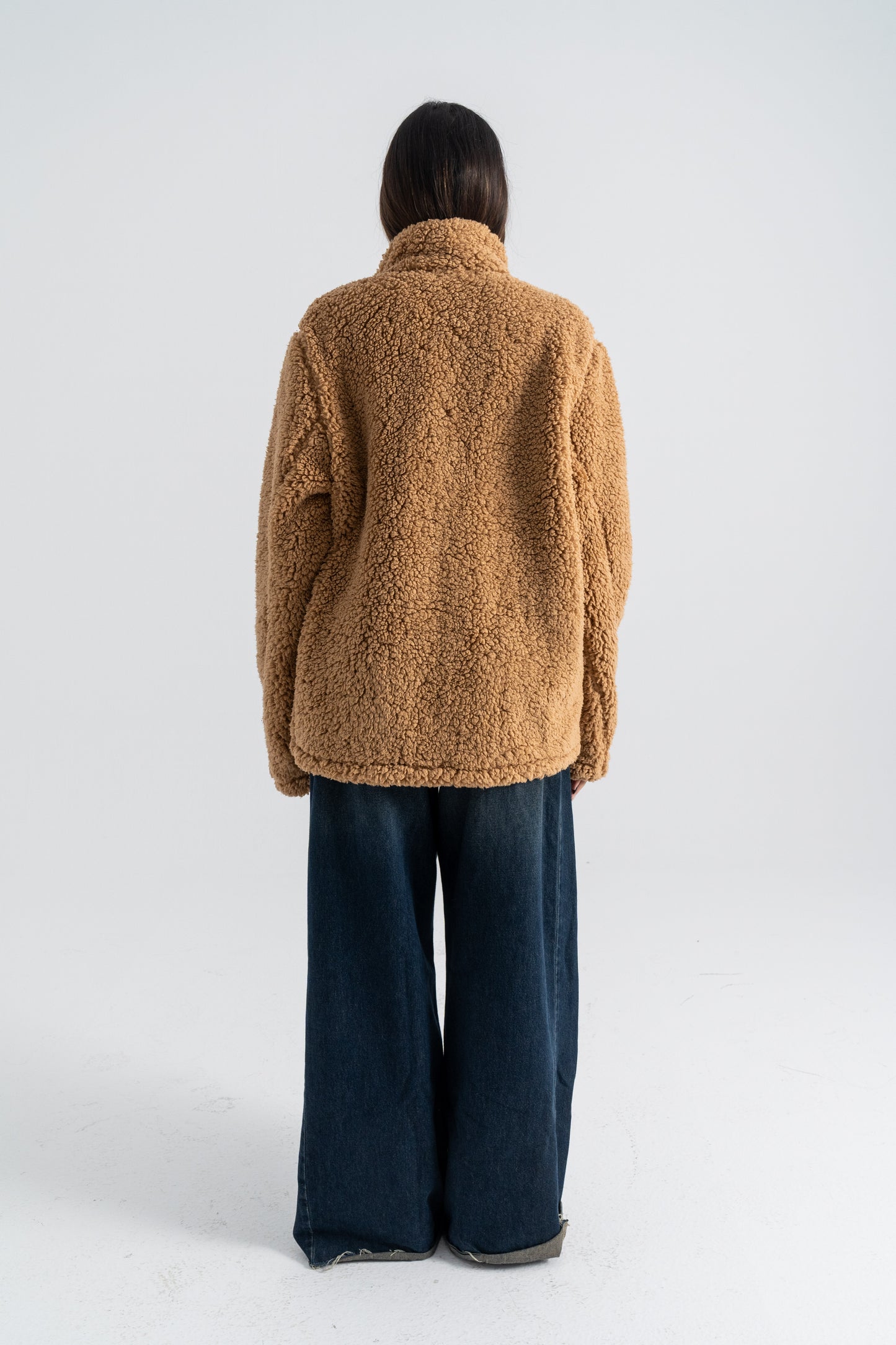 Teddy-bear Camel Jacket