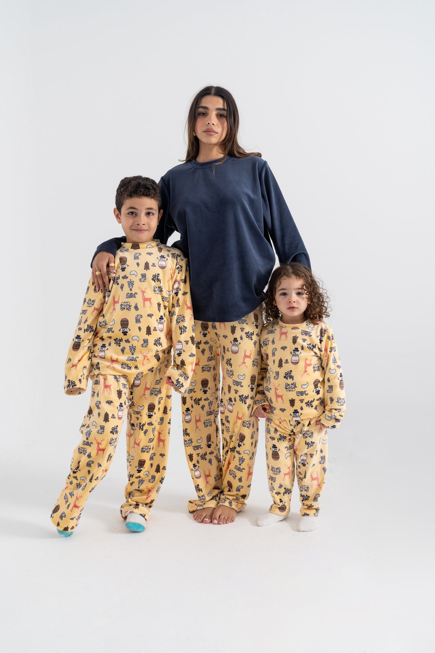 Christmas Yellow Pijama - Women